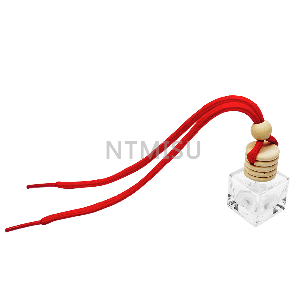 بخاخ عطر زجاجي مربع 8 مل للسيارة