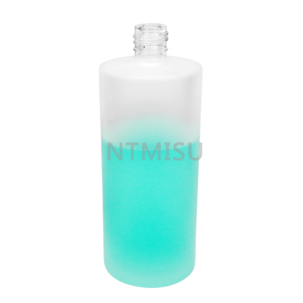 زجاجة عطر زجاجية شفافة مستديرة عالية الجودة سعة 230 مل فارغة