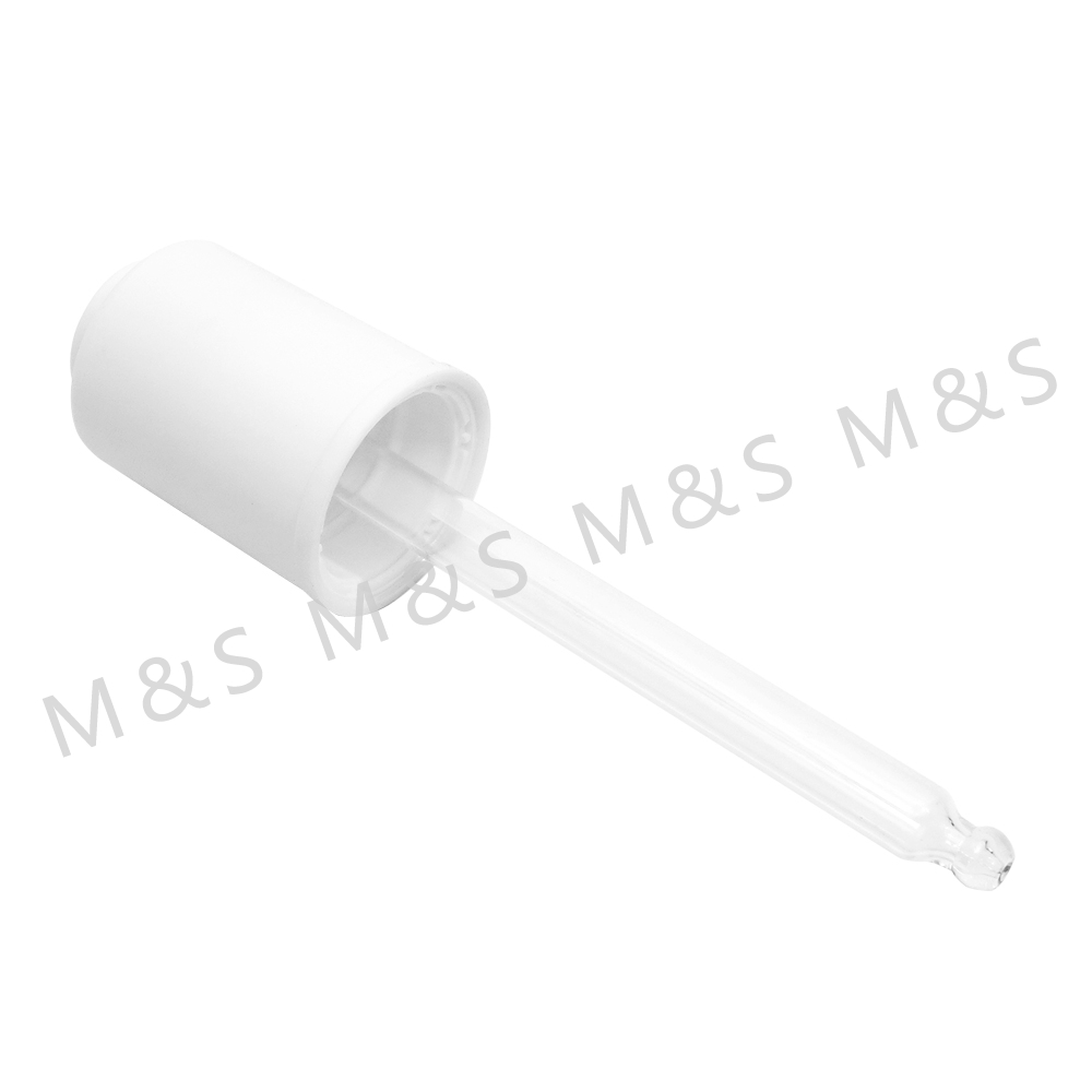 20 410 قطارة ضغط بيضاء غير لامعة لزجاجة الزيت العطري