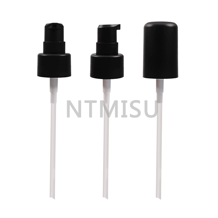 مضخة رش معالجة سوداء بلوري عالية الجودة 24 مم 400 للصابون السائل