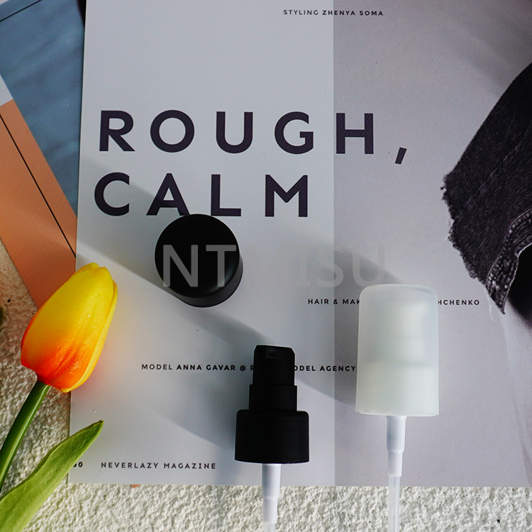 لون مخصص 24 400 مضخة كريم بلوري أبيض نقي مع غطاء علوي للزيوت العطرية