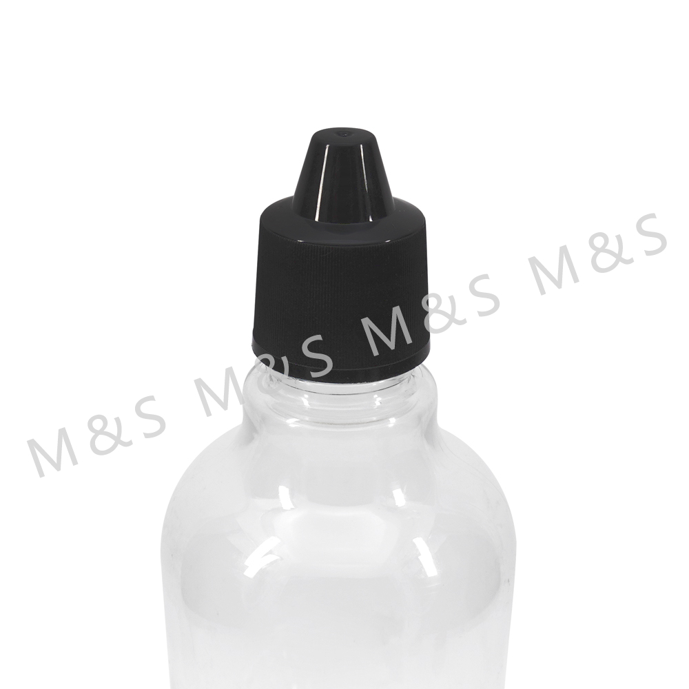 غطاء بيناكل أسود مقاس 30 مم مع إغلاق لولبي