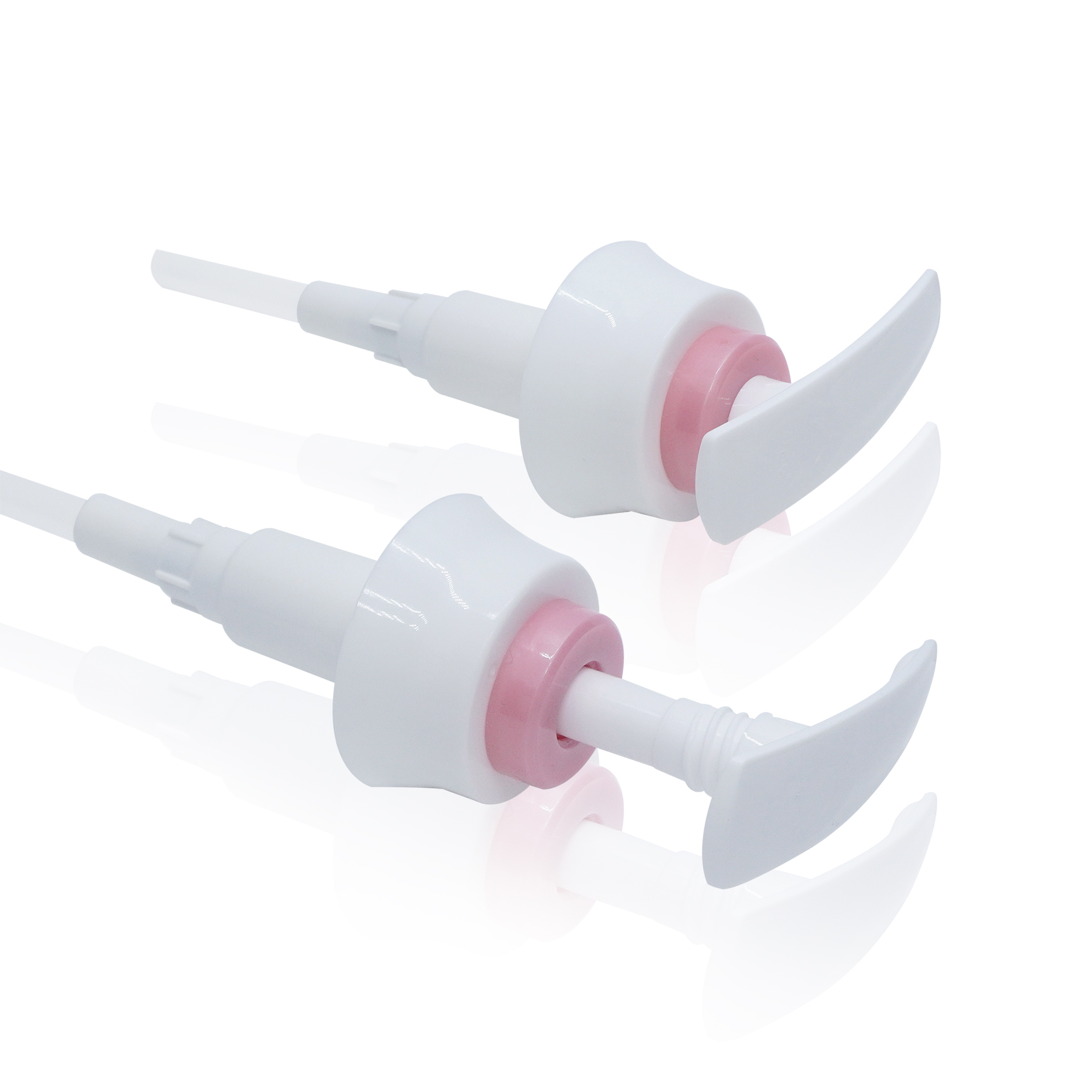  مضخة غسول بلاستيكية مزدوجة الجدار لزجاجة الشامبو