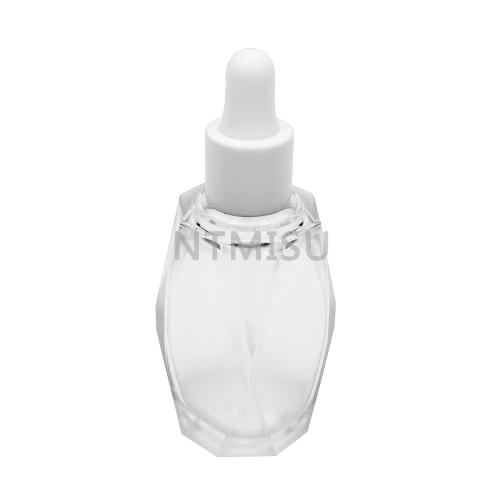 قطارة بلاستيكية بيضاء 13 ملم للزجاجة الزجاجية