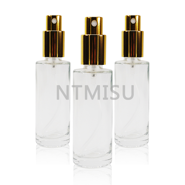 بخاخ عطر بريليانت 18 410 ألوميت لامع ذهبي فاين ميست