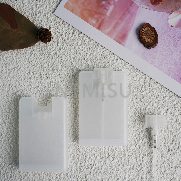 بخاخ عطر بطاقة شفافة 20 مل للغسيل