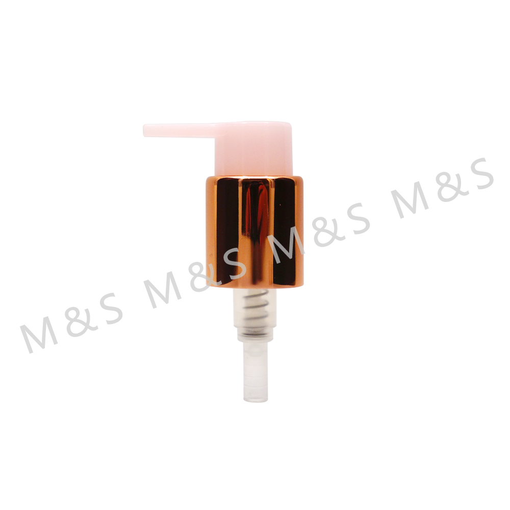 24 415 مضخة توزيع ألومنيوم عالية الجودة لمستحضرات التجميل