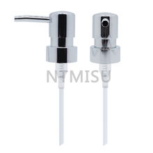 28 410 مضخة محلول فضية لامعة للجسم من الألومنيوم