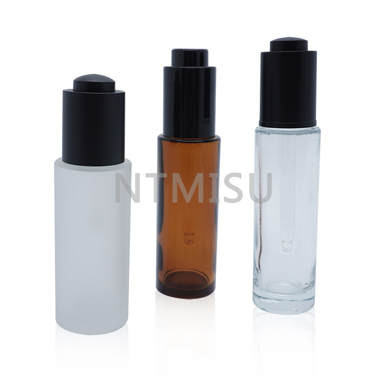 ماصة ضغط محدبة باللون الأسود غير اللامع