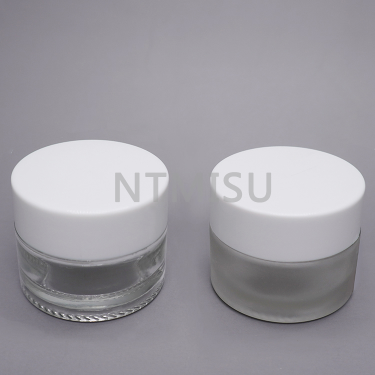 جرة زجاجية بلوري 0.3oz مع غطاء بالجملة