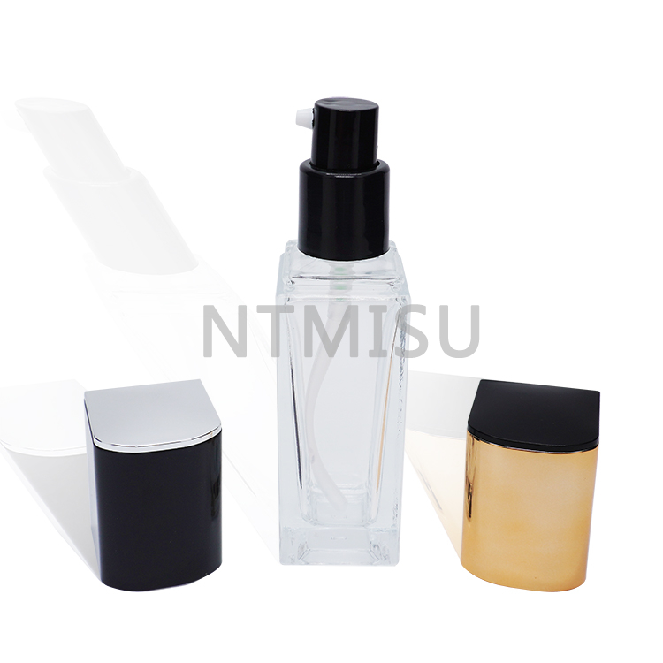 18 410 مضخة كريم رأس البط مع زجاجة لوشن زجاجية