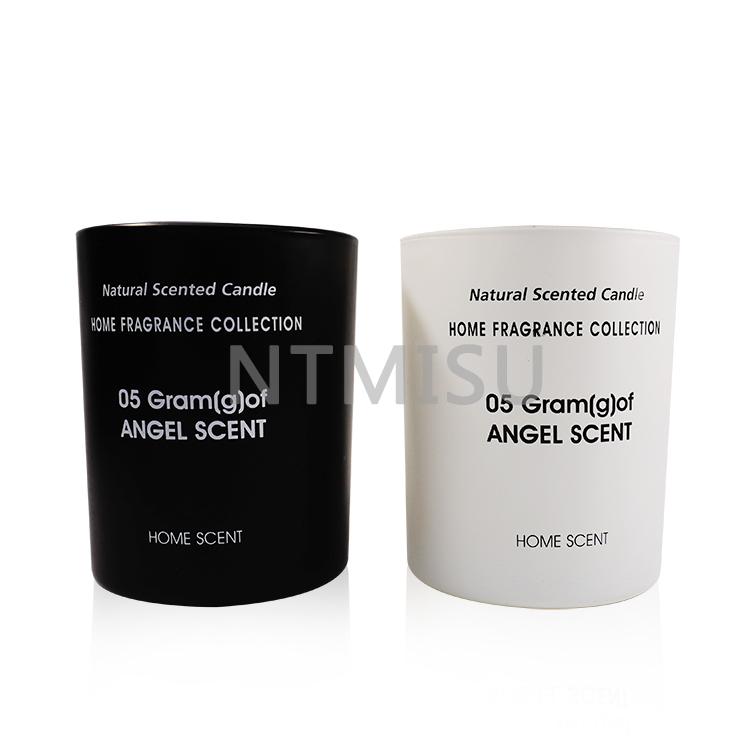 حامل أكواب تعبئة الشموع الزجاجية المعطرة 