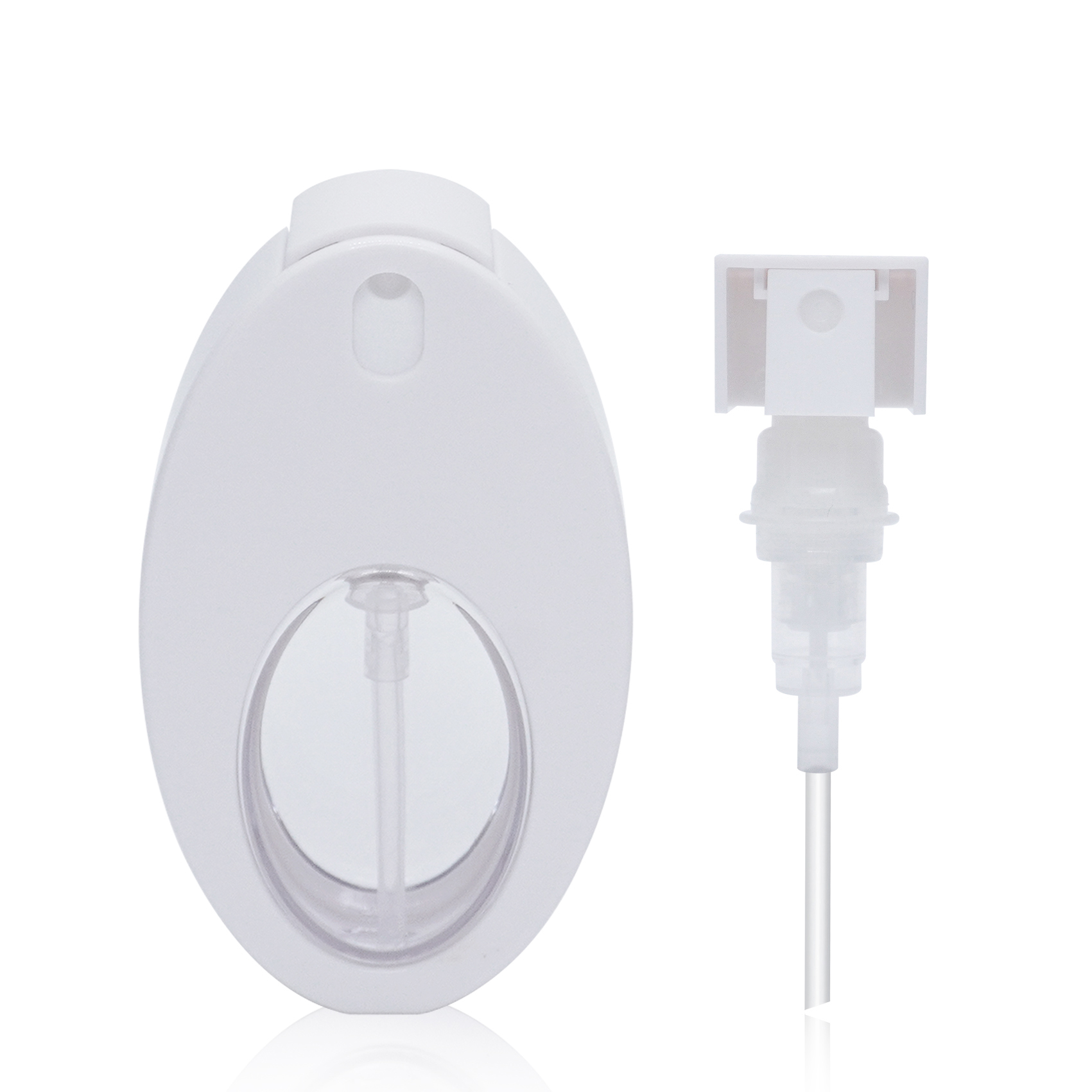 30 مل 50 مل بخاخ بطاقة زجاجة عطر بيضاوية