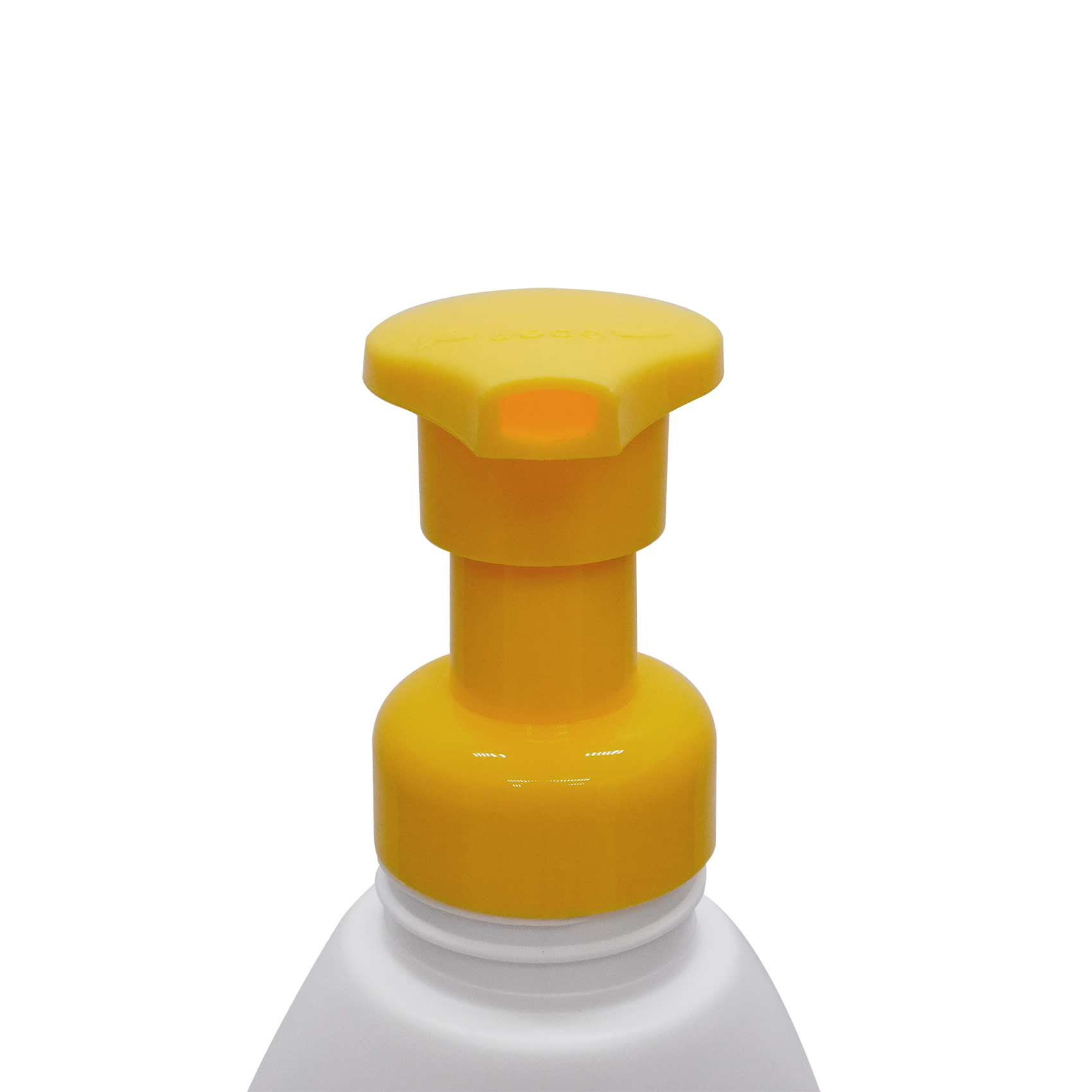 مضخة رغوة بلاستيكية صفراء 30 مللي متر مضخة ضغط مضخة التبديل اليسرى واليمنى