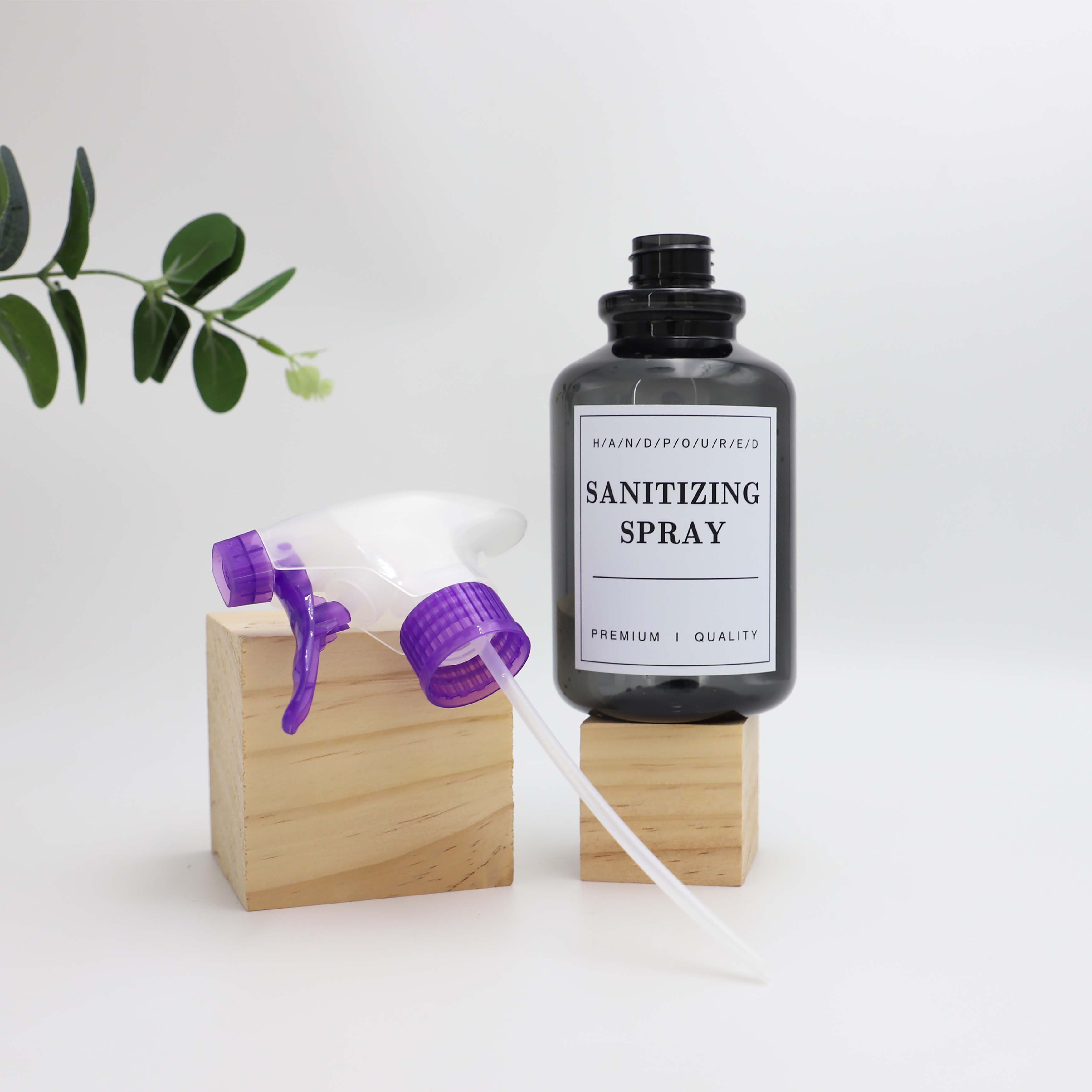 جميع البلاستيك رأس بخاخة مضخة مائلة 28 410 ضغط رأس بخاخة زجاجة الزناد الملونة البخاخة