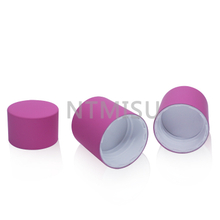 غطاء أرجواني مطفي يشبه الجلد