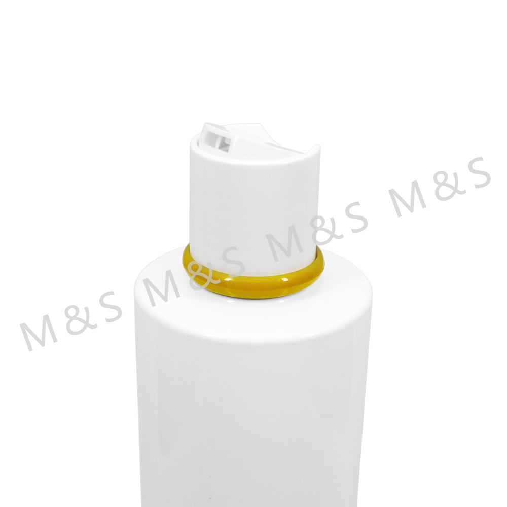 24 410 أغطية غطاء علوي للقرص اللولبي الدائري الناعم باللونين الأبيض والأصفر