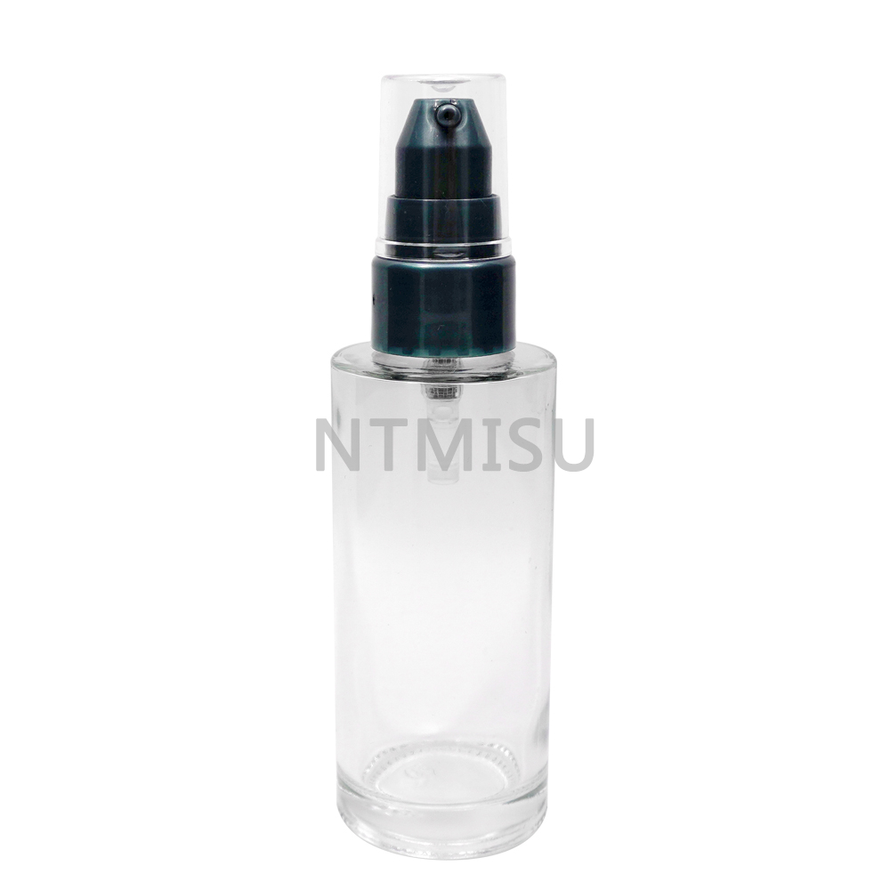 20410 مضخة كريم باللون الأزرق الداكن لتعبئة مستحضرات التجميل