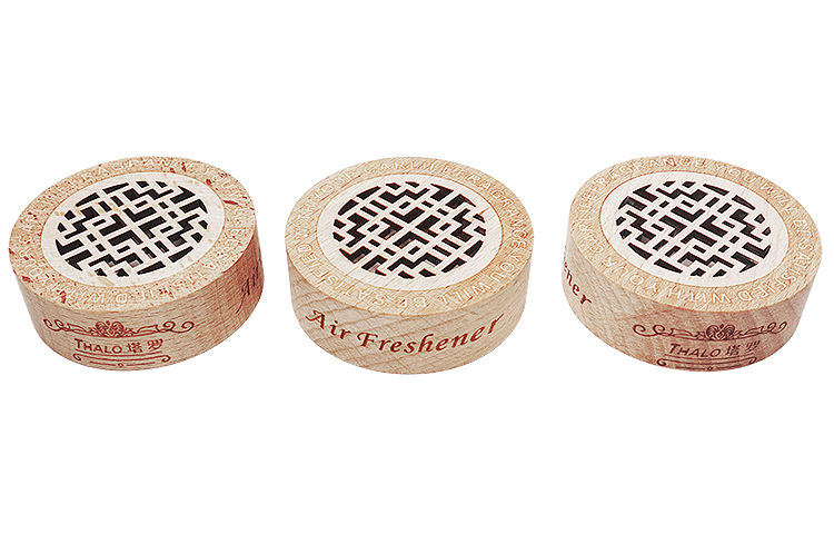 木质刻字罗纹香薰盖详情