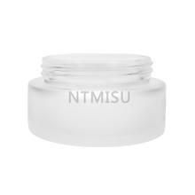 جرة كريم زجاجية شفافة سعة 100 مل