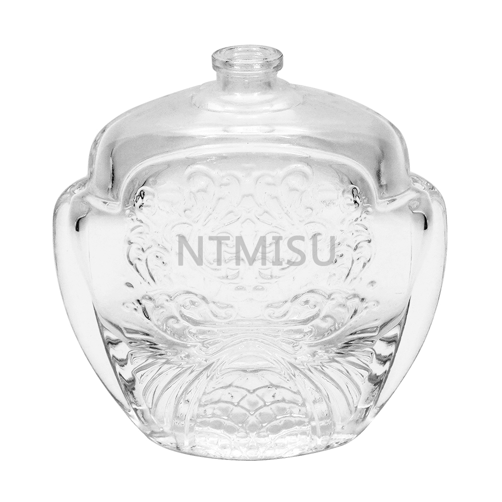 زجاجة عطر زجاجية فارغة فاخرة سعة 85 مل