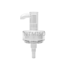 24 410 أبيض مع مضخة محلول الخط الفضي