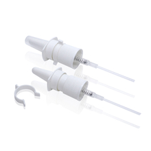 18 410 مضخة رذاذ الأنف البيضاء مع مشبك