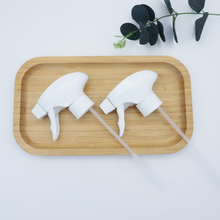 بخاخة زناد رغوية 28/410 من البلاستيك الأبيض عالي الجودة، تناسب الزجاجات البلاستيكية للتنظيف المنزلي