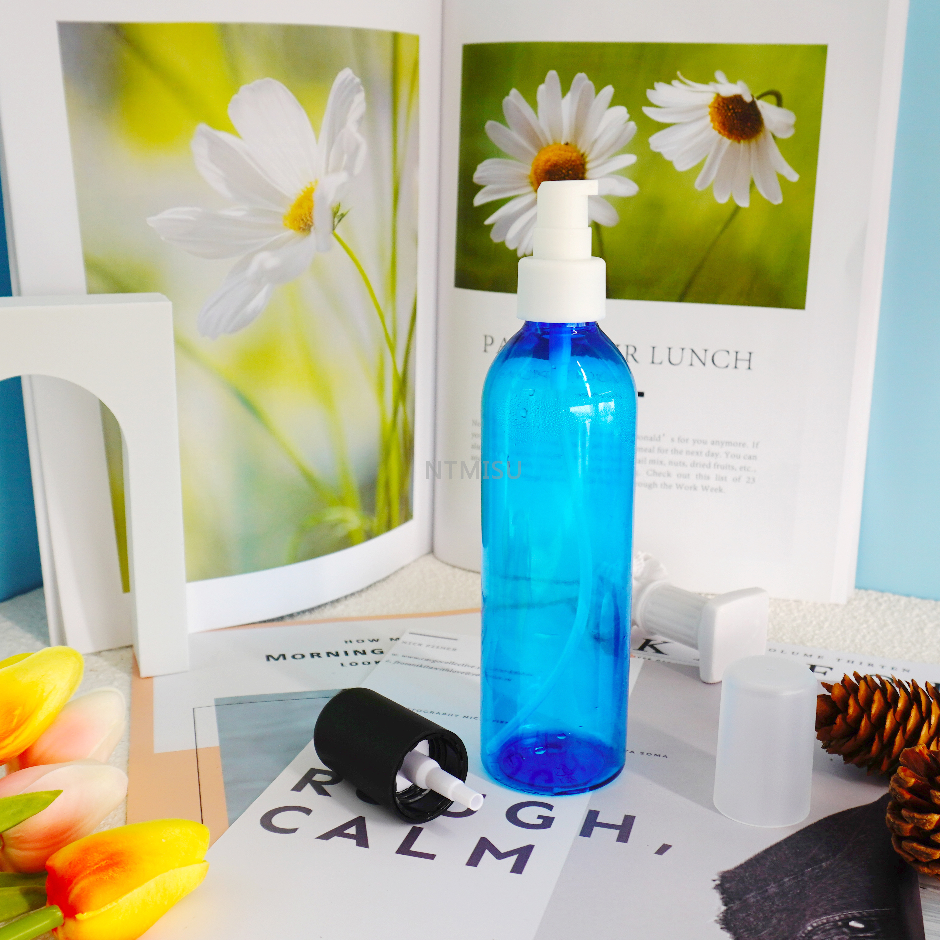 مضخة معالجة بمضخة كريم بلوري ذات غطاء كامل لتغليف مستحضرات التجميل