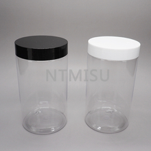 جرة طعام شفافة لكريم الوجه سعة 400 مل