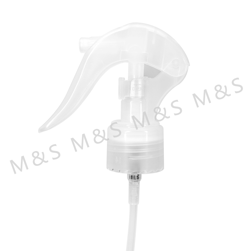 24 410 بخاخة صغيرة شفافة مزودة بمشبك مغلق 