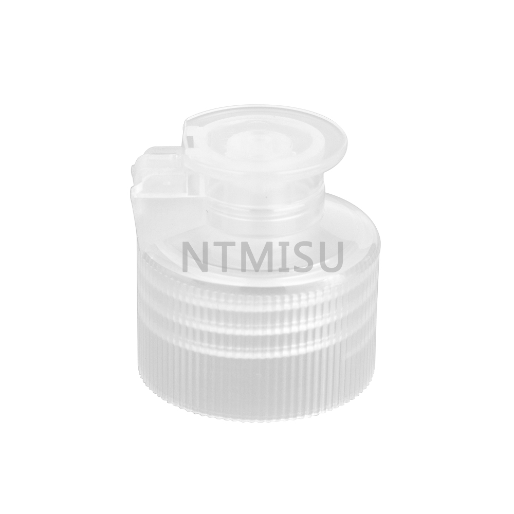 28 410 سطح أملس شفاف PP غطاء مفتوح