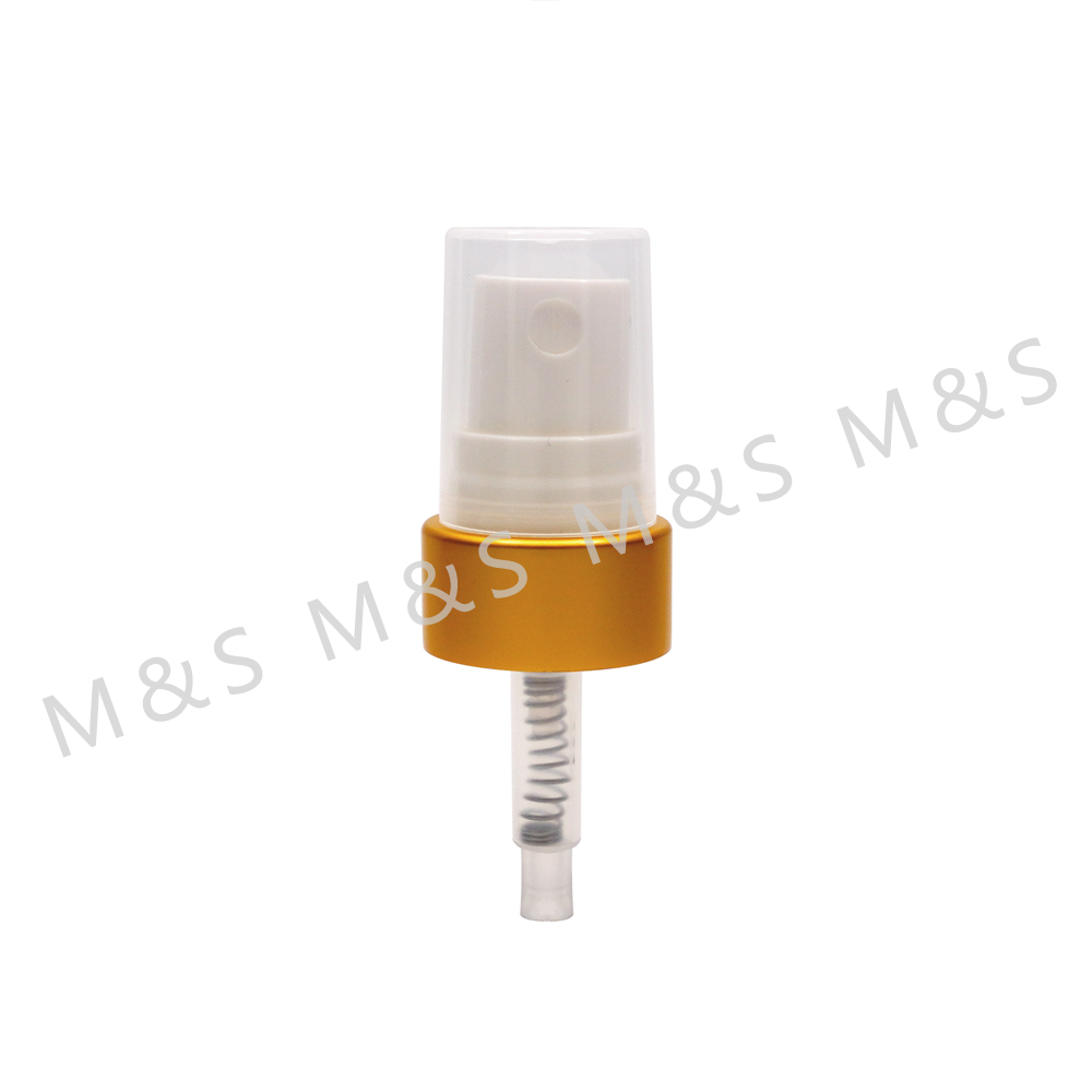 بخاخ رذاذ ناعم من الألومنيوم الذهبي اللامع 20 400