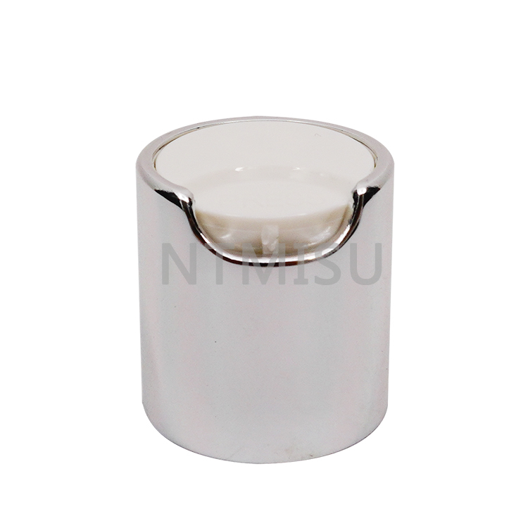 أحدث مصنع فاخر 20 410 غطاء علوي للقرص اللولبي من الألومنيوم الفضي اللامع