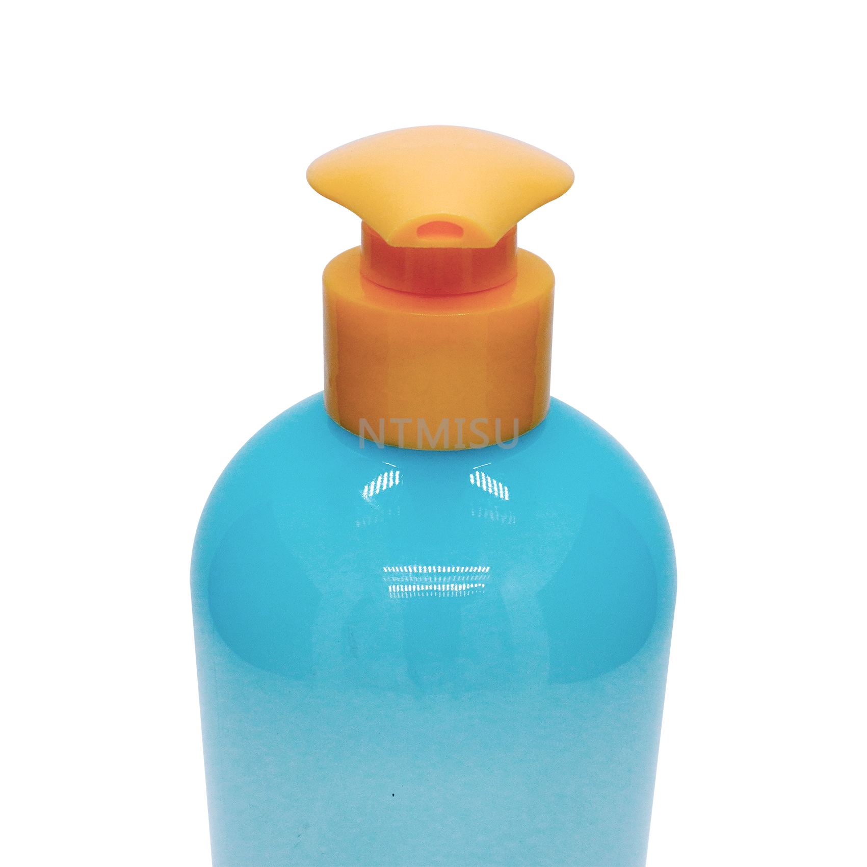 مضخة توزيع غسول اليد باللون البرتقالي