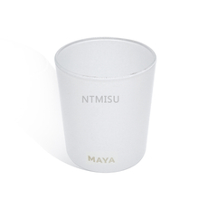 حاوية شموع فارغة ذات فم واسع، وعاء زجاجي، شمعة معطرة لديكور المنزل وحفلات الزفاف