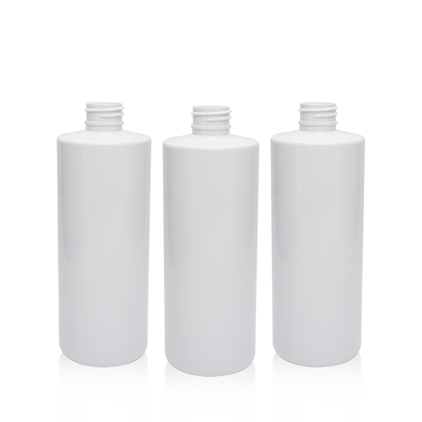 زجاجة أسطوانية سعة 500 مل مع مضخة لوشن من الخيزران