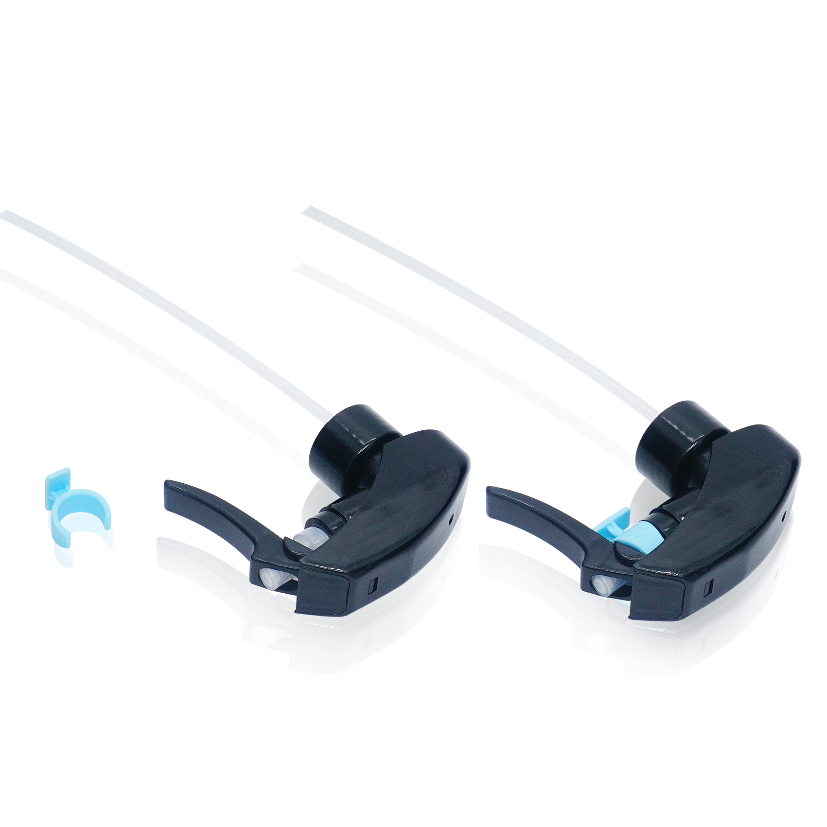 24 410 بخاخة مربعة من البلاستيك الأسود