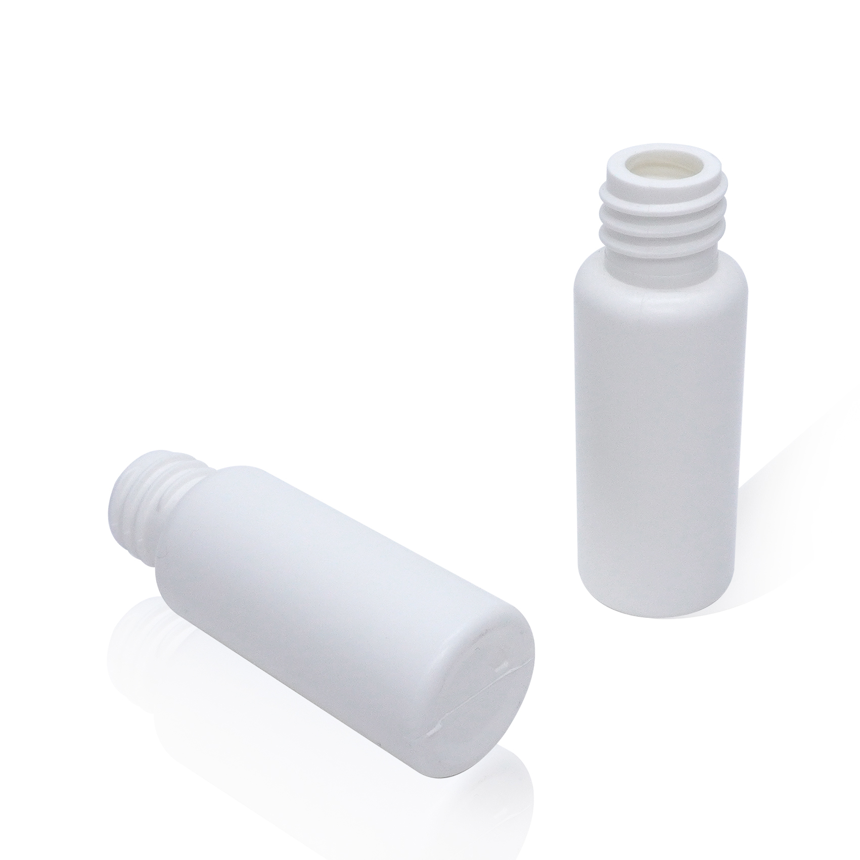 زجاجة بلاستيكية صغيرة سعة 20 مل متطابقة مع مضخة البخاخ