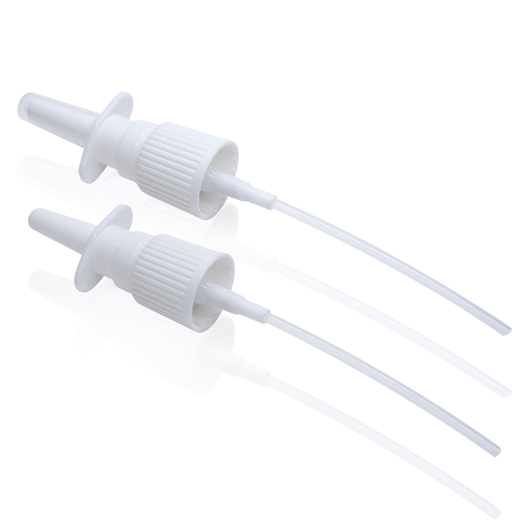 20 410 بخاخ رذاذ الأنف الأبيض مع زجاجة