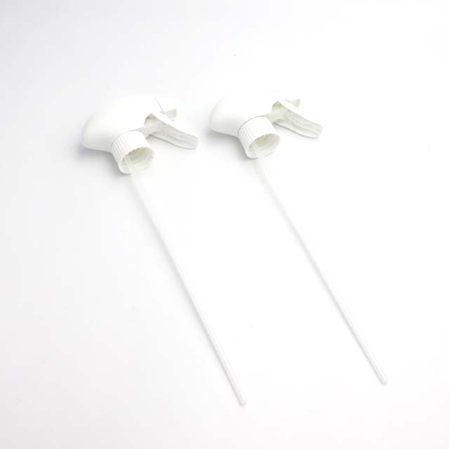 بخاخة زناد رغوية 28/410 من البلاستيك الأبيض عالي الجودة، تناسب الزجاجات البلاستيكية للتنظيف المنزلي