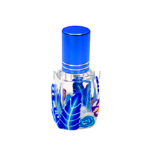 لفة زجاجية سعة 8 مل على زجاجة مع غطاء ألومنيوم للعطور