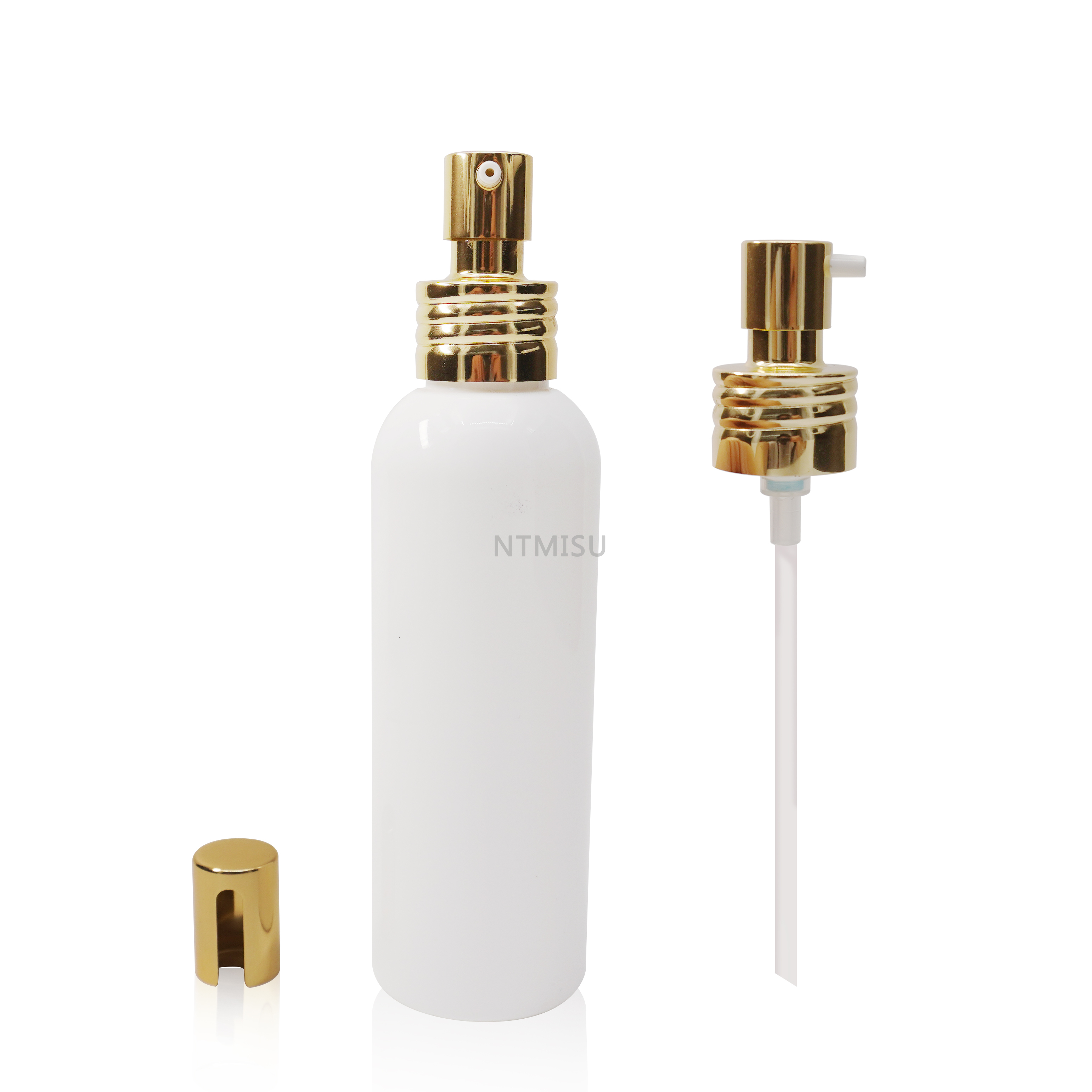 مضخة معالجة خط الخيط المزخرف بالذهب اللامع مضخة كريم التجميل