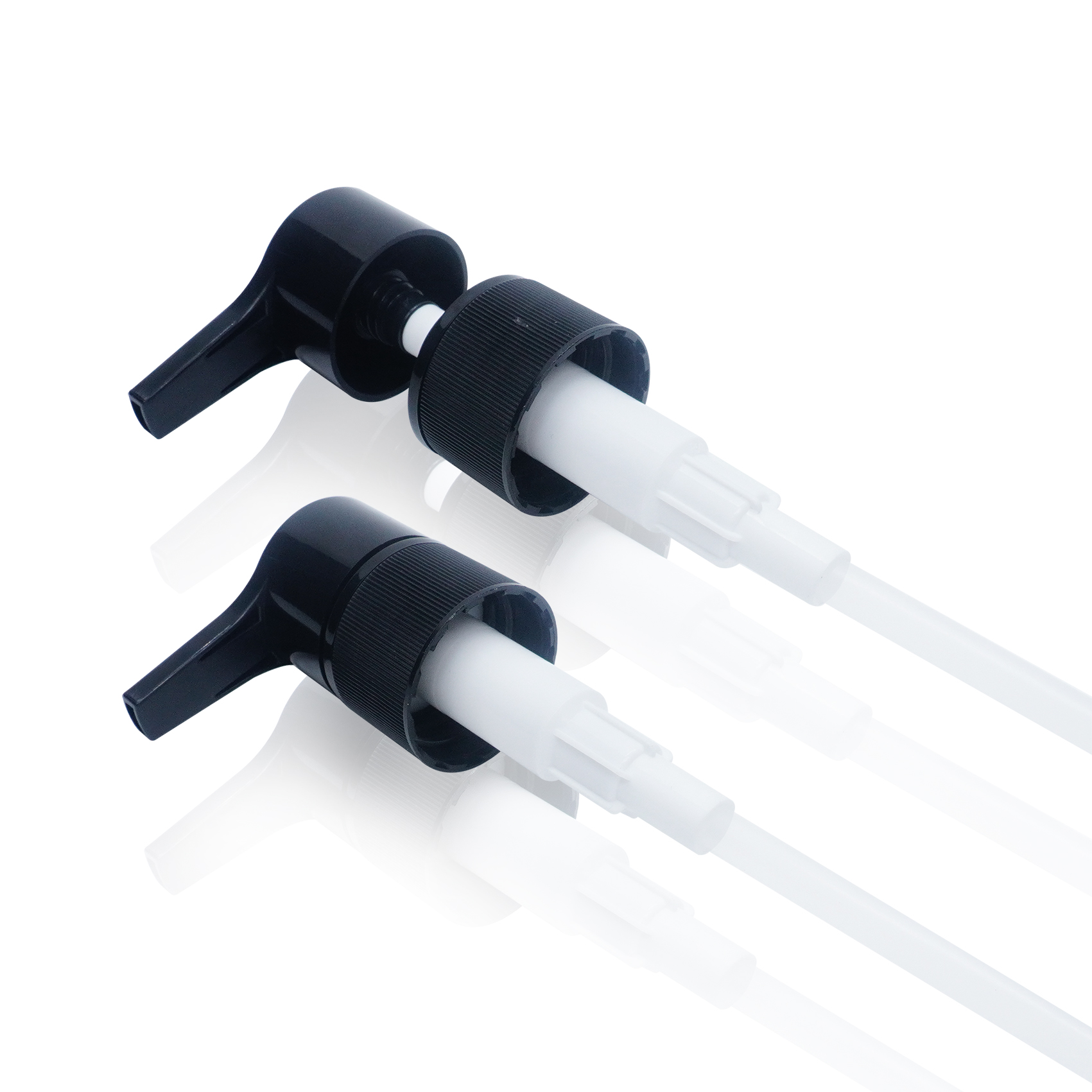 موزع مضخة غسول بلاستيكي أسود 