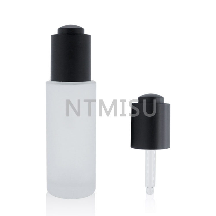 ماصة ضغط محدبة باللون الأسود غير اللامع