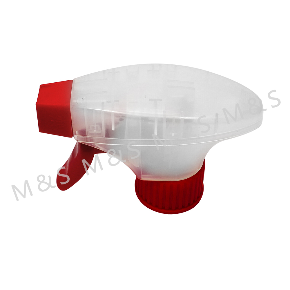 جودة عالية 28 410 بخاخة الزناد الأحمر الشفاف للبستنة