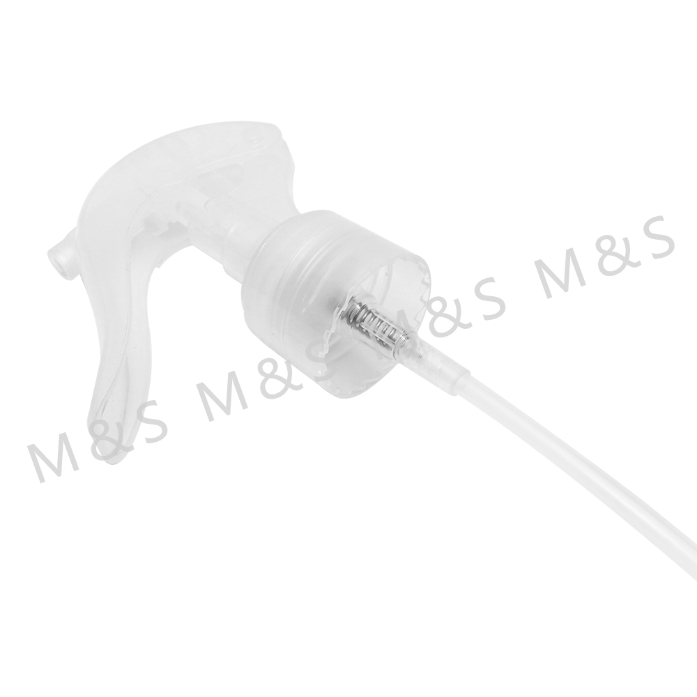 24 410 بخاخة صغيرة شفافة مزودة بمشبك مغلق 