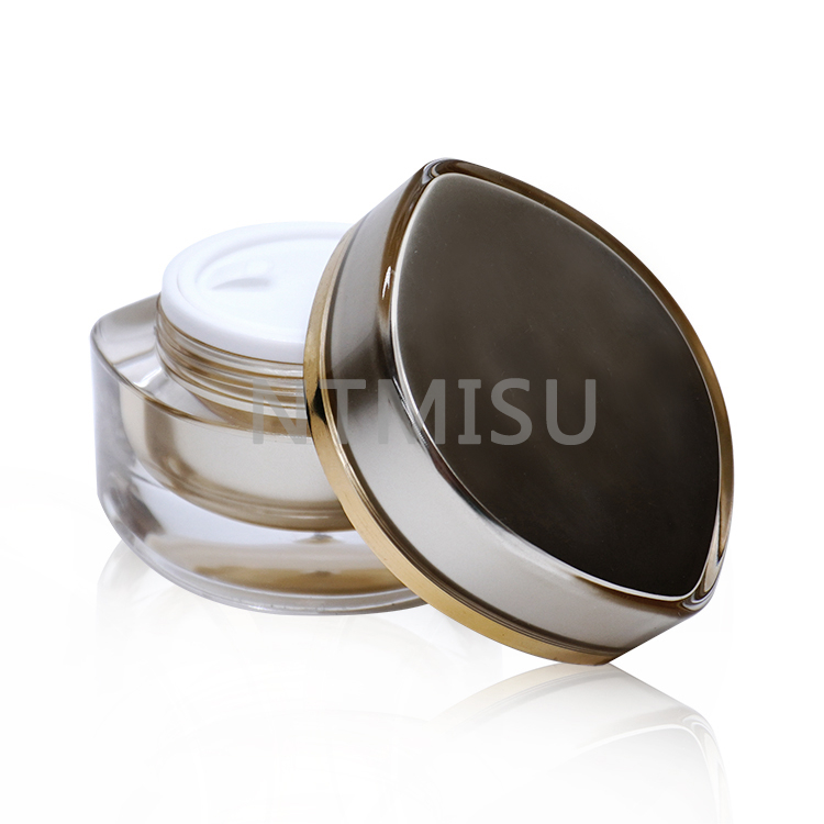 1 أوقية 1.6 أوقية جرة كريم PMMA على شكل عين بالجملة