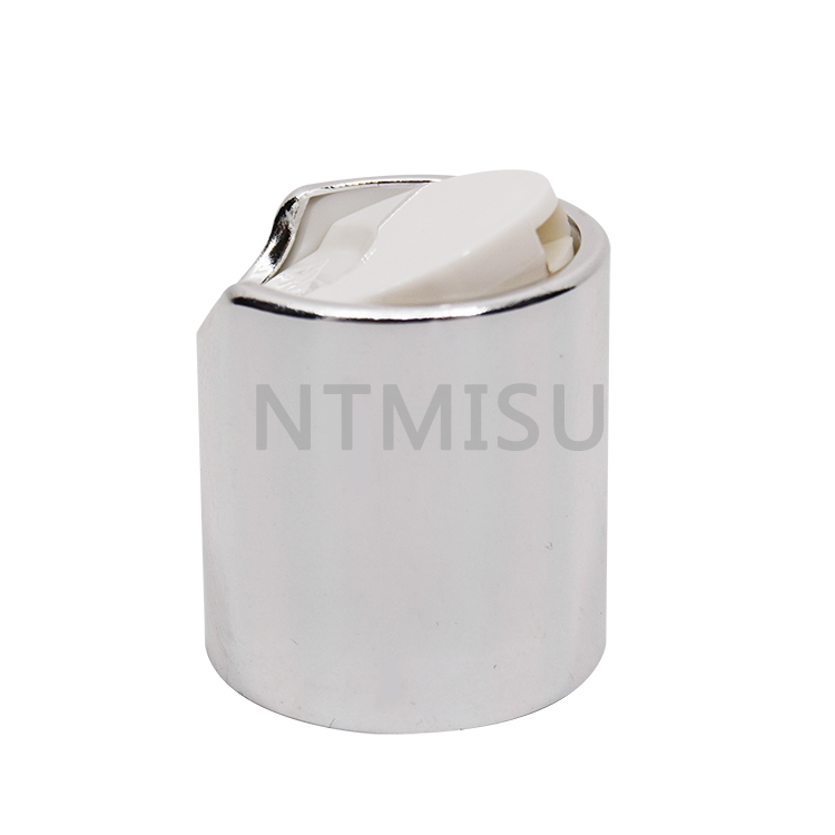 20 410 غطاء علوي للقرص فضي لامع