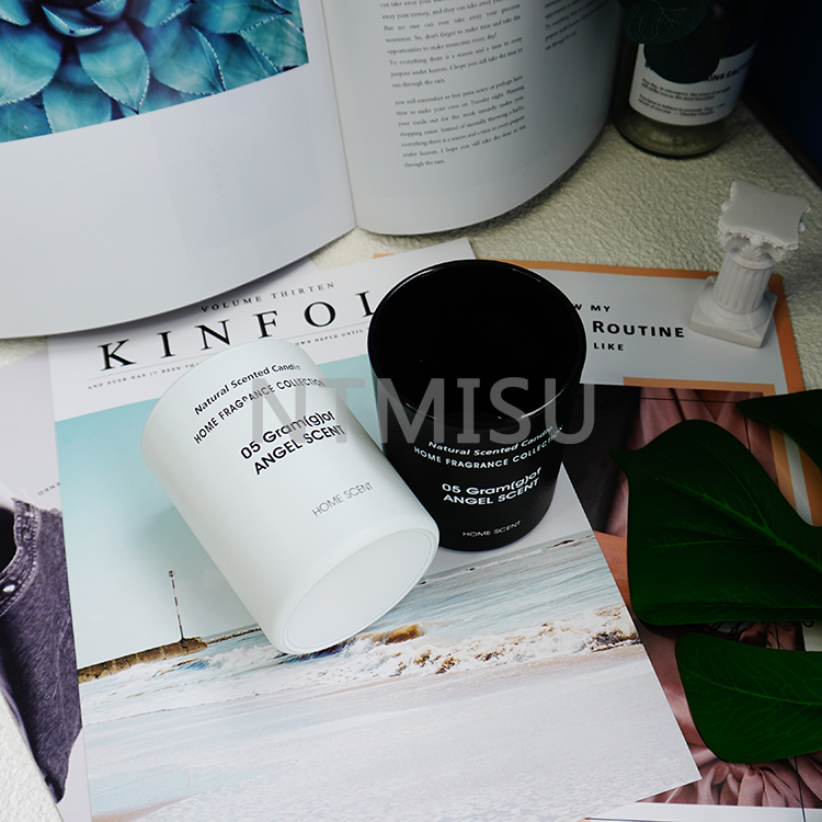 حامل أكواب تعبئة الشموع الزجاجية المعطرة 